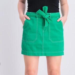 Dickies Green Mini Skirt